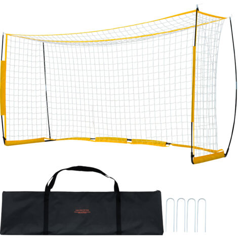 Mophorn But de soccer portable, 12 x 6 pieds, filet d'entraînement toutes saisons pour enfants et adultes (1/5)