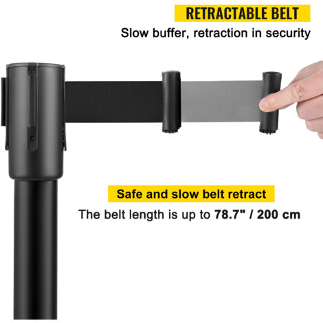 Kit De Barrières De Contrôle De Foule (Stanchions) Avec Corde En Velours - Occasion - Pour Événements, Files D'Attente