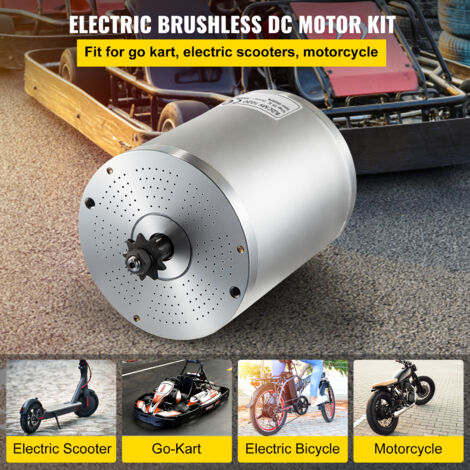 Contrôleur Sans Balais 36V-64V Pour Vélo électrique / Scooter - 1500W/2000W - 15 MOS - En Alliage Aluminium