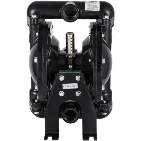 Pompe à Double Membrane Pneumatique 1-1/2" (40 Mm) - Débit Max 44 GPM, Pression 115 PSI - Pour Fluides, Huiles, Eaux Usées