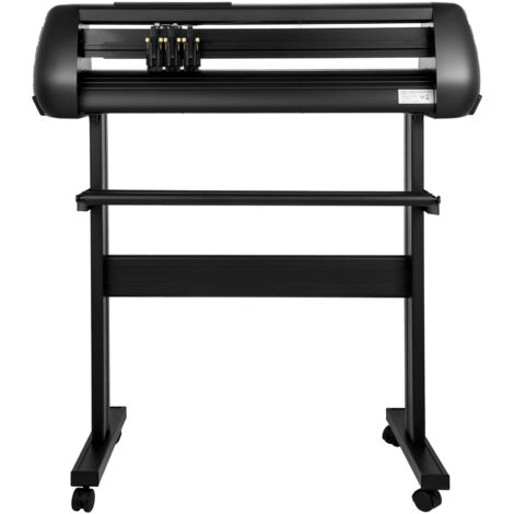 Mophorn Machine de découpe de vinyle , traceur 28", vitesse et force réglables, kit de bricolage pour panneaux, bannières, autocollants, support au sol, logiciel SignMaster, compatible Windows (1/5)
