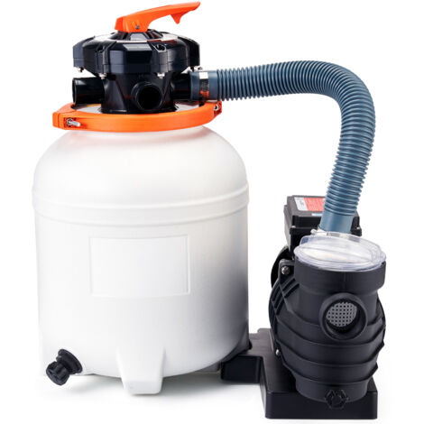 Groupe De Filtration à Sable POOLSTAR Piscine Hors-sol Jusqu'à 20m3