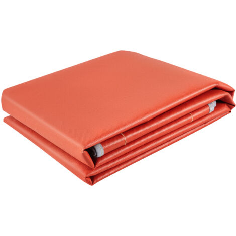 Tapis Ignifugé 50x50cm - Résistance 982°C, Protection Feu Et Chaleur