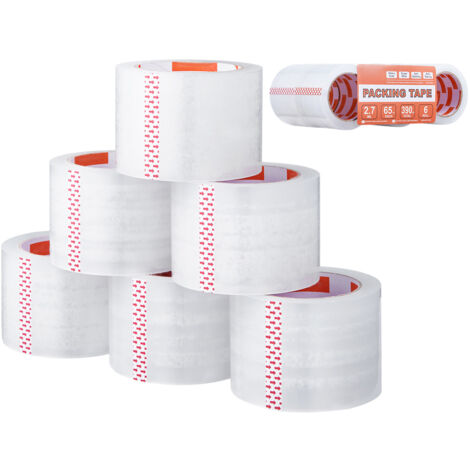 Ruban D'Emballage Transparent BOMEI PACK – 3 Pouces X 110 Yards – Industriel – Neuf