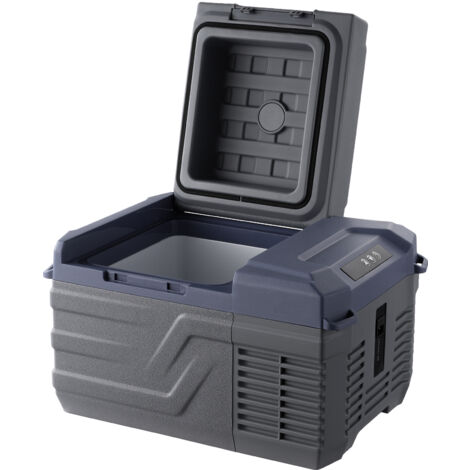Mophorn Réfrigérateur de voiture, réfrigérateur portable 12 volts, congélateur à zone unique 12 L, réglable de -4 ℉ à 68 ℉, refroidisseur à compresseur 12/24 V CC et 100-240 V CA