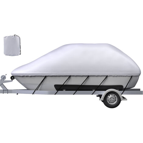 Housse Console Centrale Bateau 600D - Imperméable, UV, Cordon Serrage, Taille M (101x76cm)