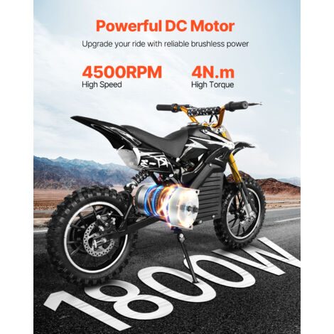 Kit Motorisation Vélo électrique 48V 1800W - Moteur Brushless + Contrôleur 32A + Poignées - Neuf