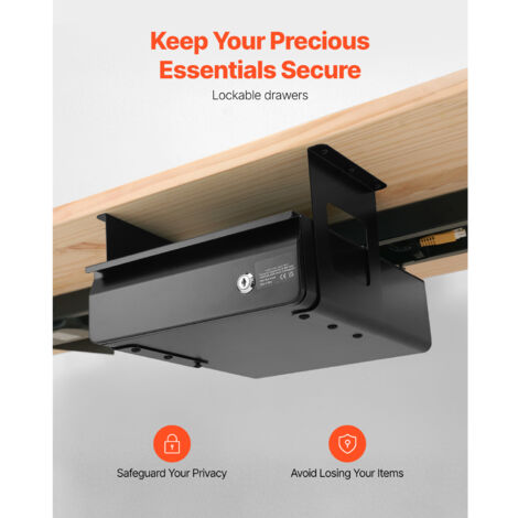 HongKKon Support Pour écran D'ordinateur 48 X 20 X 10,5 Cm Avec Tiroir