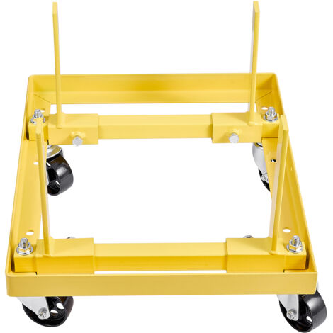 Support De Moteur En Acier Sur Roulettes - Capacité 454 Kg - Rotation 360° - Idéal Garage Et Atelier