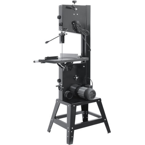 Mophorn – Scie à ruban d'établi 1100 W – Hauteur de coupe 330 mm – Vitesse réglable 440-846 tr/min – Lame 2780 mm pour bois dur