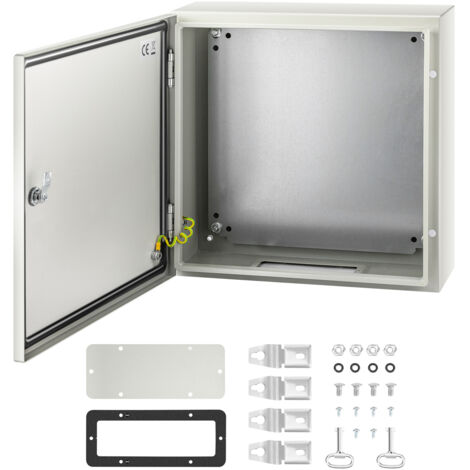 Mophorn Boîtier en acier NEMA - 20 x 20 x 6''. Un boîtier électrique en acier NEMA 4X avec des caractéristiques d'étanchéité et de résistance à la poussière IP66 (1/5)