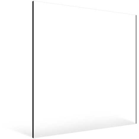 Mophorn Feuille acrylique en plexiglas, 1 paquet de 91 x 122 cm, feuille de plastique transparent de 6,35 mm d'épaisseur (1/5)