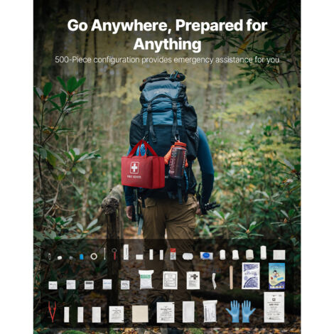 Kit De Survie Extérieur 30 En 1 - Boîte De Premiers Secours, Outils Multifonctions, Parfait Camping