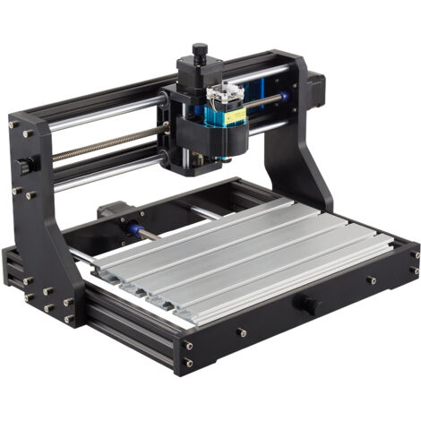 Mophorn Graveur laser mini CNC 3018 Pro 500 mW 300 × 180 × 45 mm Contrôle GRBL avec contrôleur hors ligne, 3 axes pour la sculpture, le fraisage du plastique, de l'acrylique, du PVC, du bois (1/5)