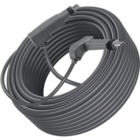 Câble D'extension PoE 15m Pour Starlink Gen 2 - 26 AWG, étanche, Compatible Parabole Rectangulaire V2 - 13