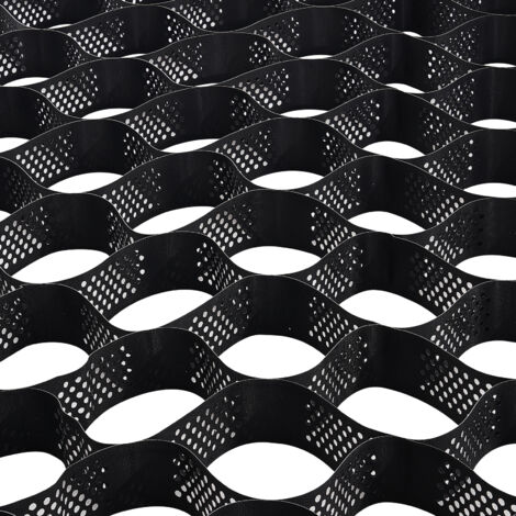 Mophorn Stabilisateur de Gravier, 5,2x2,7 m, Grille de Stabilisation Géocellulaire, Profondeur 100 mm, Maintien Stable du Sol et du Gazon, Idéal pour Allées, Patios, Jardins, Terrasses
