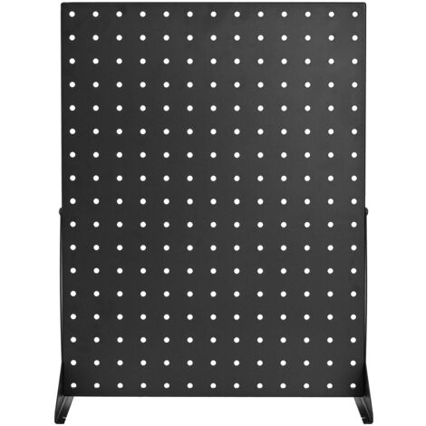 Mophorn Présentoir Panneaux Perforés, 44 x 33,5 cm, Lot de 4, Capacité de Charge 5 kg, Panneau Perforé Organiseur de Rangement en Acier Laminé à Froid pour Épicerie, Magasin de Détail, Bijouterie