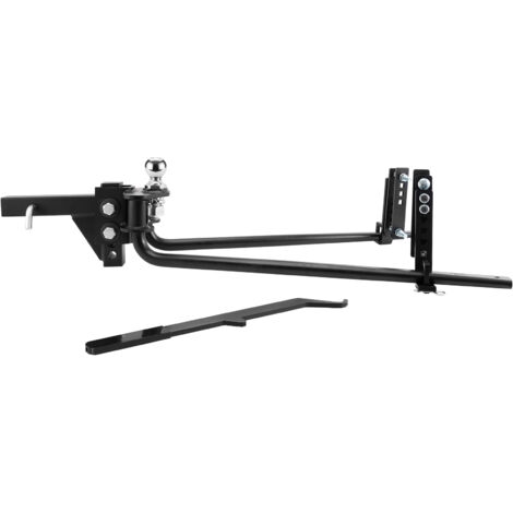 Mophorn Attelage d'équilibrage de charge, ensemble d'attelages stabilisateurs de remorque de 453 kg (1 000 lb) avec gestion du balancement, tige en acier massif de 5 cm (2 po) (1/5)