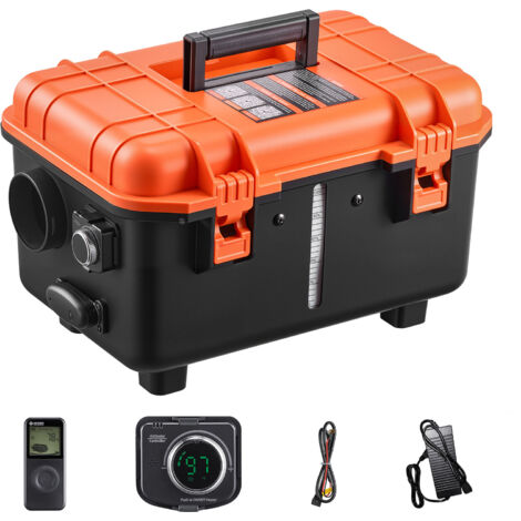 Mophorn Chauffage Diesel 8 kW DC 12 V/24 V, Réchauffeur d'Air Diesel Portable Tout-en-Un, avec Télécommande, Écran LCD et Réservoir de 4 L, pour Camions, Camping-cars et Fourgonnettes