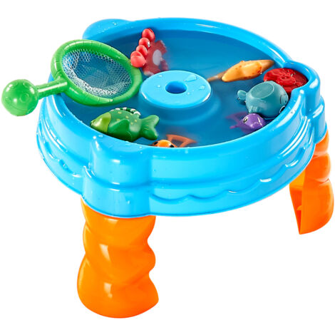 Mophorn Table à Eau avec 9 Accessoires, Jouet Aquatique pour Enfants, Activités Sensorielles et Jeu de Pêche, Idéal pour Intérieur et Extérieur, Convient aux Tout-petits, Garçons et Filles dès 3 Ans (1/5)