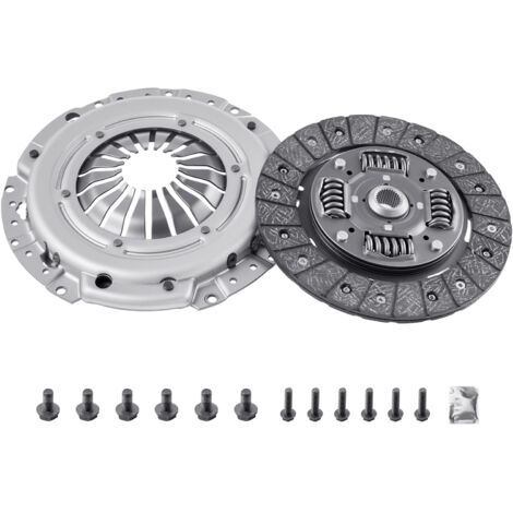 Mophorn Kit d'embrayage avec volant moteur, kit d'embrayage de remplacement OEM durable, kit d'embrayage de transmission compatible avec Audi A3 (8P1) 2003-2010, A3 Cabriolet (8P7) 2008-2009 et