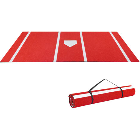 Tapis de Frappe de Baseball 366x183 cm, Gazon Synthétique pour