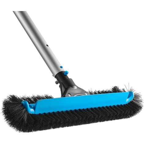 Mophorn Tête de brosse pour piscine, 500 mm, brosse incurvée avec poils en nylon et connecteur en aluminium, idéale pour nettoyer les parois des piscines creusées et hors sol, sans poteau inclus (1/5)