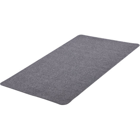 JANEMUA Tapis De Chaise Bureau 80x120 Cm – Protection Sol Antidérapant, Silencieux Et Facile à Nettoyer Pour Sols Durs