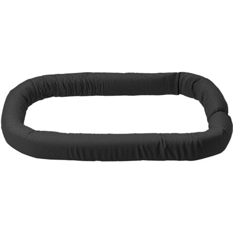Mophorn Boudin filtrant à sédiments, 12,7cm x 3 m, conçu pour retenir les feuilles et les débris, limiter l'érosion, avec remplissage en polypropylène, pour la protection des systèmes de drainage. (1/5)