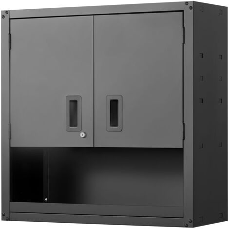 Mophorn Armoire murale en métal pour atelier, dimensions 76,2 x 31 x 76,2 cm, rangement suspendu avec porte verrouillable, capacité de charge 163,3 kg, idéale pour garage, cuisine ou entrepôt