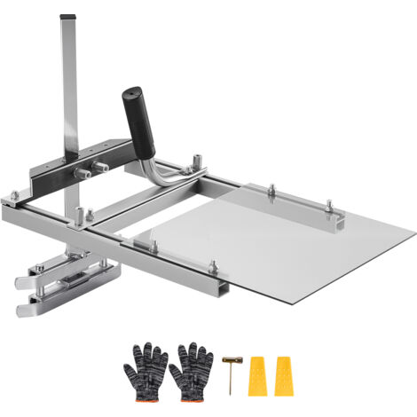 Mophorn Gruminette pour tronçonneuse 41-51 cm, scierie mobile portative, épaisseur réglable de 5,08 à 300 mm, équipée d'une plaque de protection transparente, outil pour découpe de bûches (1/5)