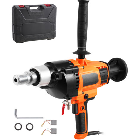 Mophorn Perceuse à carotteuse - 2600 W, diamètre de perçage de 0,8 à 7,1 pouces, portable polyvalent avec double fonction