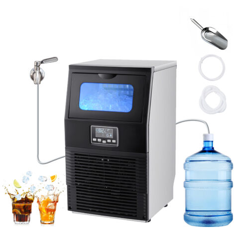 Arendo - Machine à glaçons en Acier Inoxydable - bac à glaçons 1,4