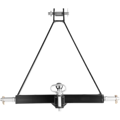 Mophorn Attelage 3 Points avec Récepteur 5 cm, Fixation Rapide, Capacité 2721 kg, Adaptateur Robuste pour Travaux Agricoles sur Tracteurs Compatibles avec Attelage 5 cm