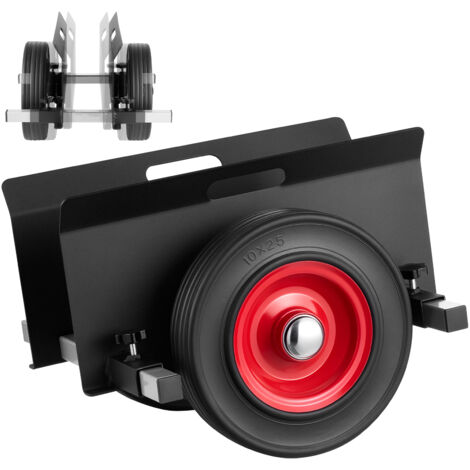 Chariot à Panneaux VEVOR Charge 453 Kg - Porte-plaques De Plâtre Avec Roues 25 Cm Et Pince Réglable