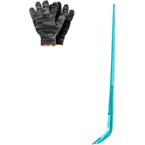 Mophorn Pied de Biche 907,18 kg avec Barre de Levier 142 cm pour Démolition, Béton, Levage, Arrache Clous, doté d'une Poignée Ergonomique en Acier au Carbone pour une Force de Levier Optimale