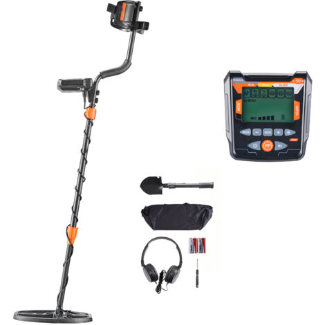 Mophorn Détecteur de métaux 25,4 cm pour adultes, idéal pour la recherche de trésors en or et métaux, avec disque étanche IP68, écran, casque audio, 5 modes et poignée ajustable (1/5)