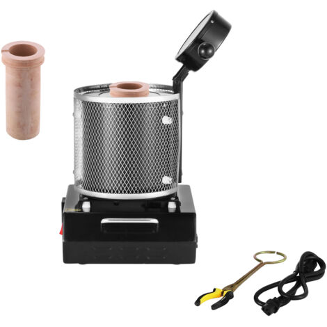 Mophorn Four de fusion électrique 1350 W, conçu pour atteindre une température maximale de 1150 ℃, Idéal pour fondre et affiner des métaux précieux tels que l'or, l'argent, l'aluminium et le cuivre. (1/5)