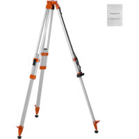 Trépied de niveau laser,support fileté VEVOR 1/4-20 et 5/8-11,réglage la hauteur 40,94-133,85,avec niveau à bulle et support robuste,aluminium | Leroy Merlin