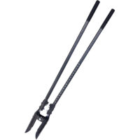Mophorn Tarière robuste, manche en acier au carbone de 57,5 pouces, pelle manuelle avec marquages gradués et lame en métal pour le jardinage et l'extérieur
