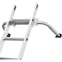 Mophorn – Stabilisateur d'échelle extensible pour gouttière – Acier au carbone – Capacité 150 kg – Installation rapide – Compatible échelles bois, aluminium, fibre de verre