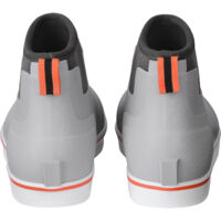 Mophorn Bottes de pont pour hommes , bottes de pluie de pêche imperméables, chaussures de travail en caoutchouc antidérapantes à la cheville, chaussures de boue isolées de jardinage, taille 12 US