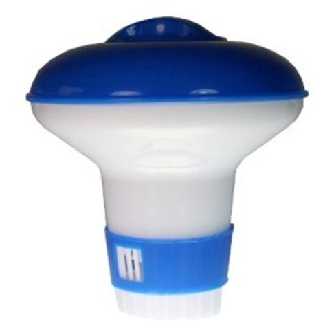 Doseur Flottant Funmo Pour Piscine - 12.7cm Avec Thermomètre - Chloration Automatique - Réglable