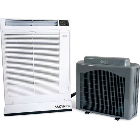 Ulisse 13 DCI eco - climatiseur mobile split inverter, puissance de refroidissement max. 4,0kW pour jusqu'à 120m³.