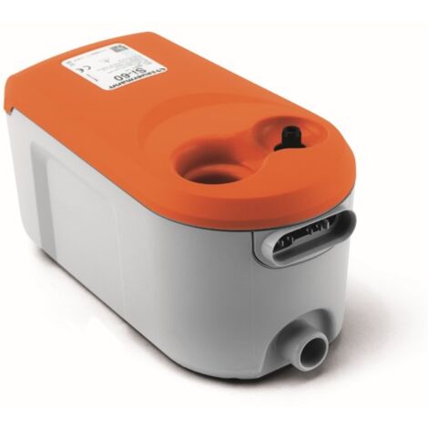 Sauermann – Pompe à piston SI-60 compacte – Débit 20 l/h – Hauteur de refoulement 10 m – Pour systèmes de climatisation jusqu'à 20 kW - SI60CE01UN23