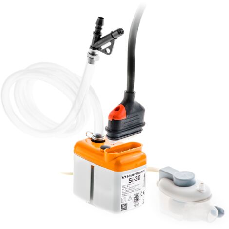 Sauermann – Pompe de relevage bi blocs à piston pour climatisation SI30CE02UN23 – Hauteur refoulement 10m – Débit 20 l/h – Silencieuse 20 dBA