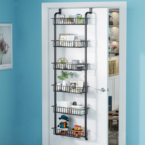 Étagère D’Armoire Extensible Réglable – Acier Au Carbone, ABS – Longueur 27-38 Cm – Pour Cuisine, Placard, Salle De Bain – Rehausseur De Rangement