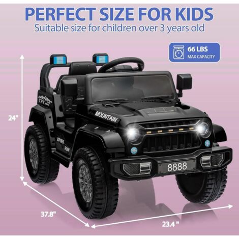 Voiture Télécommandée 4×4 – 14 Canaux, Effet Brume, Lumières, Musique, 25 Km/h – Dès 3 Ans – Cadeau