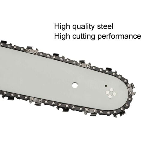 Guide-chaîne & 4 Chaînes de tronçonneuses,Guide tronçonneuse 35cm,Chaînes de tronçonneuses à gouges carrées 3/8" 1,3 mm 50 maillons longueur compatible avec STIHL