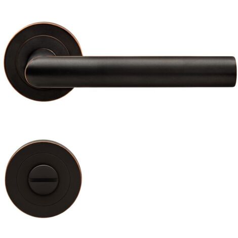 KARCHER DESIGN Drückergarnitur ER28 BAD 81 - Rhodos, Bad, Edelstahl (1/4)